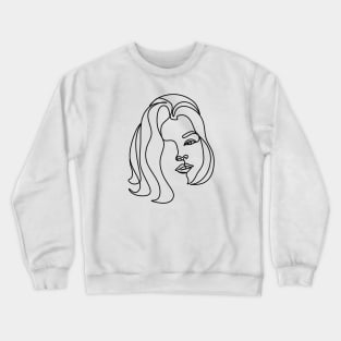 Confident woman Crewneck Sweatshirt